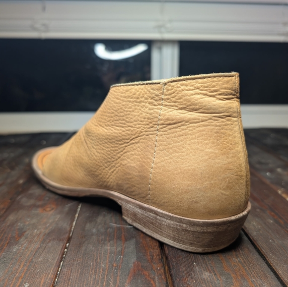 Free People Mont Blanc Asymmetrical Sandal (Women) Size 7 Tan Leather Cutout - Picture 7 of 11